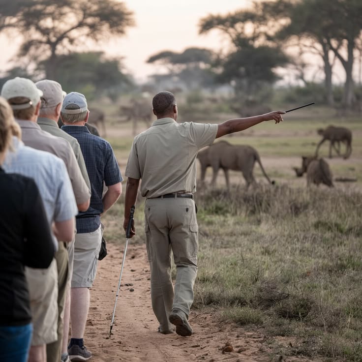 Day 1 - Guided Wildlife Walking Safari in Dinokeng
