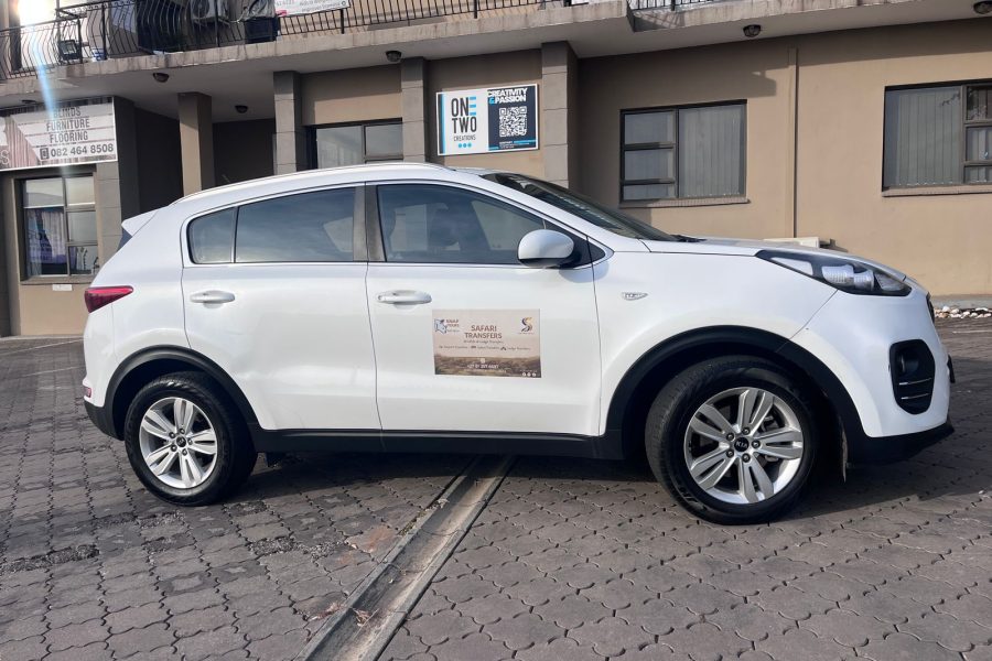 A Kia sportage vehicle to VFA - Livingstone Town