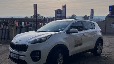 A Kia sportage vehicle from Johannesburg/OR Tambo to Pilanesberg Private Transfer