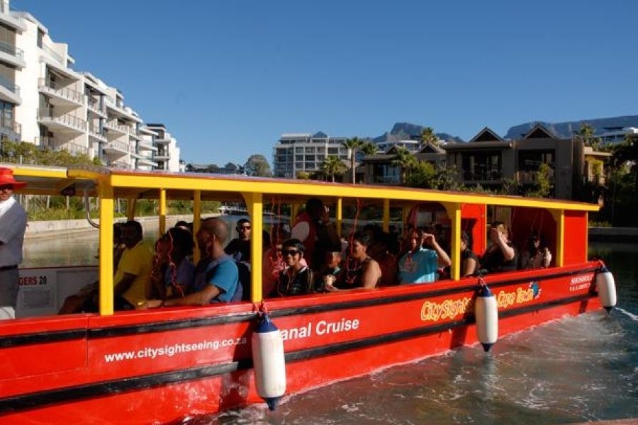 Cape town waterfront canal cruise