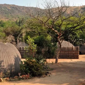 traditional swazi village