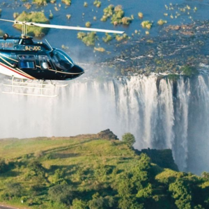 Helicopter Trip over Victoria Falls